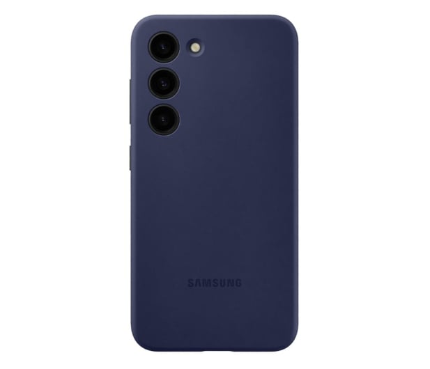 Samsung Silicone Case do Galaxy S23 granatowe - 1110024 - zdjęcie