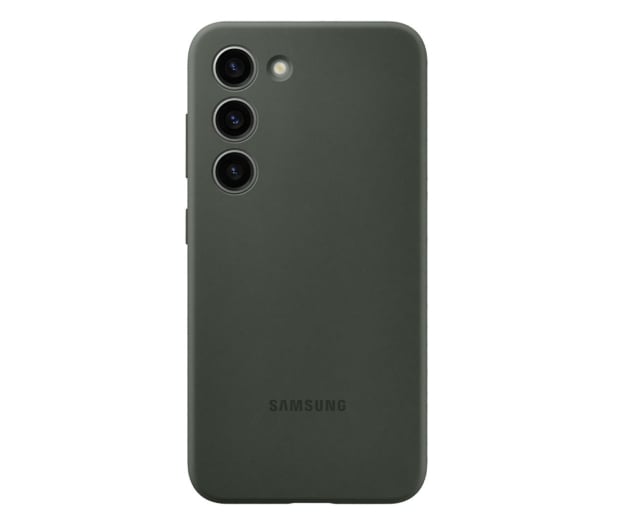 Samsung Silicone Case do Galaxy S23 zielone - 1110027 - zdjęcie