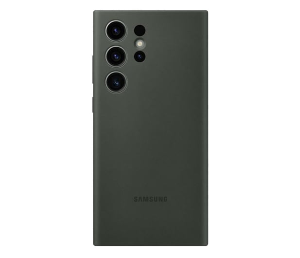 Samsung Silicone Case do Galaxy S23 Ultra zielone - 1110052 - zdjęcie