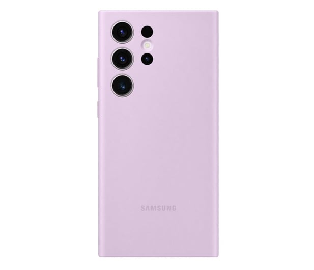 Samsung Silicone Case do Galaxy S23 Ultra lawendowe - 1110058 - zdjęcie