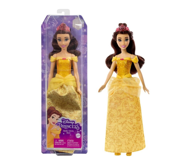 Mattel Disney Princess Bella Lalka podstawowa - 1102633 - zdjęcie 3