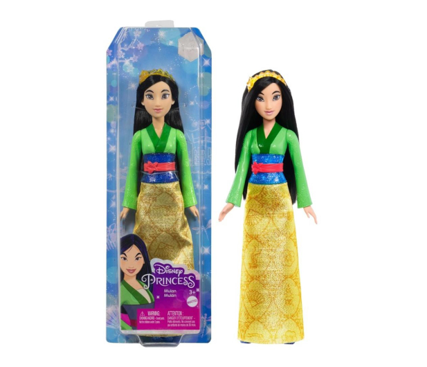 Mattel Disney Princess Mulan Lalka podstawowa - 1102637 - zdjęcie 3