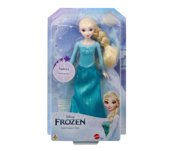 Mattel Zestaw prezentowy Frozen Śpiewające Lalki Elsa + Anna - 1144787 - zdjęcie 2