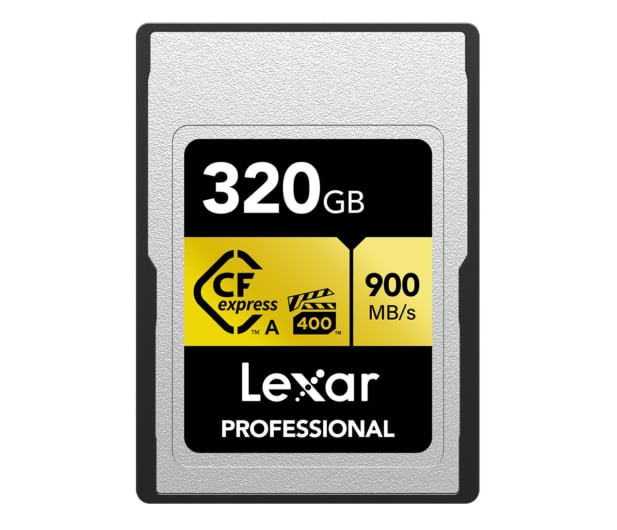 Lexar 320GB Professional Type A GOLD 900MB/s VPG400 - 1111587 - zdjęcie
