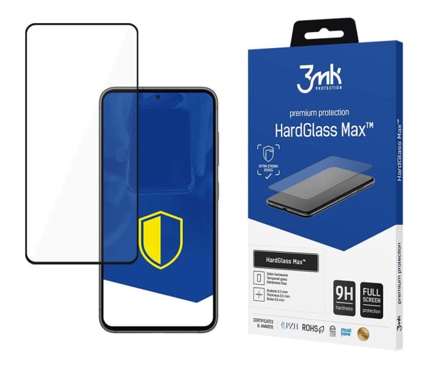 3mk HardGlass MAX do Samsung Galaxy S23 - 1112561 - zdjęcie