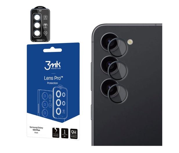 3mk Lens Protection Pro do Samsung Galaxy S23 czarny - 1112567 - zdjęcie