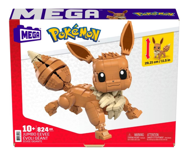 Mega Bloks Mega Construx Pokemon Eevee duży - 1102919 - zdjęcie 6