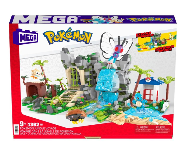 Mega Bloks Mega Construx Pokemon Wielka przygoda w dżungli - 1102937 - zdjęcie 3