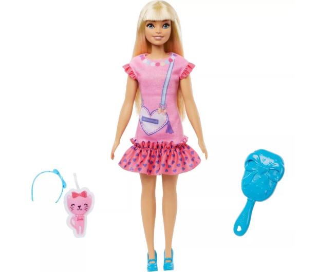 Barbie Moja Pierwsza Barbie Lalka + kotek - 1102513 - zdjęcie 2