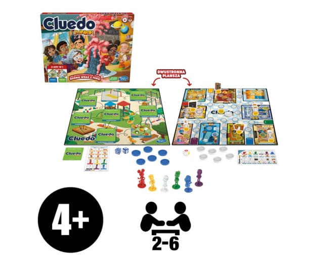 Hasbro Cluedo Junior - 1103094 - zdjęcie 2