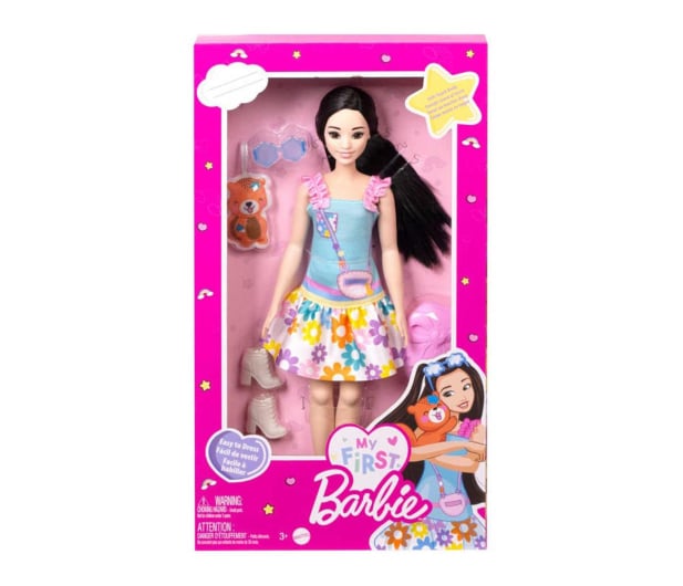 Barbie Moja Pierwsza Barbie Lalka + lisek - 1102518 - zdjęcie 2