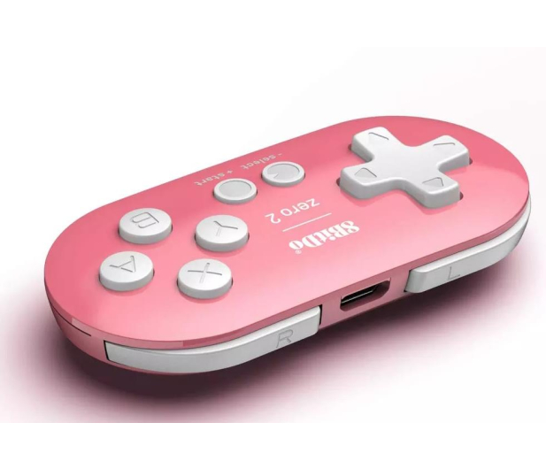 8BitDo Zero 2 Bluetooth Gamepad Mini Controller - Pink - 1106090 - zdjęcie 3