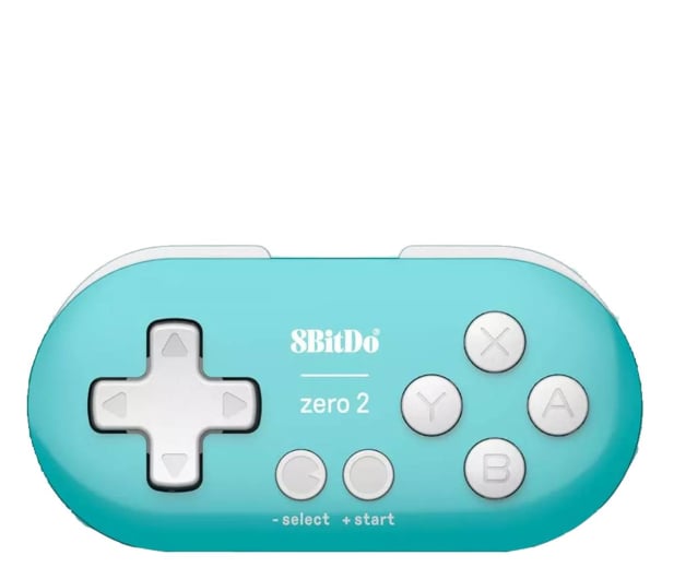 8BitDo Zero 2 Bluetooth Gamepad Mini Controller - Turquoise - 1106092 - zdjęcie
