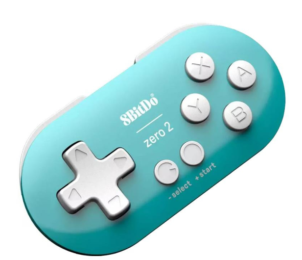 8BitDo Zero 2 Bluetooth Gamepad Mini Controller - Turquoise - 1106092 - zdjęcie 2