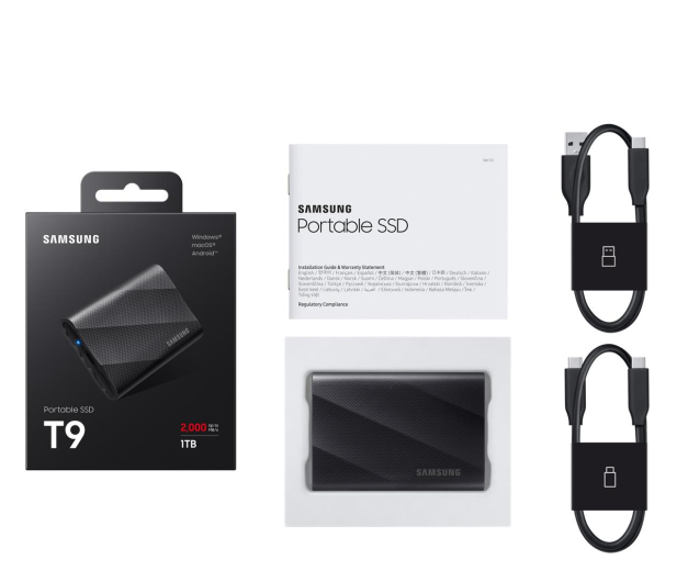 Samsung SSD T9 1TB USB 3.2 Gen 2x2 (20 Gbps) - 1186436 - zdjęcie 8