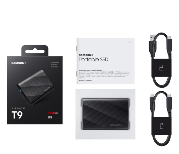 Samsung SSD T9 2TB USB 3.2 Gen 2x2 (20 Gbps) - 1186438 - zdjęcie 7
