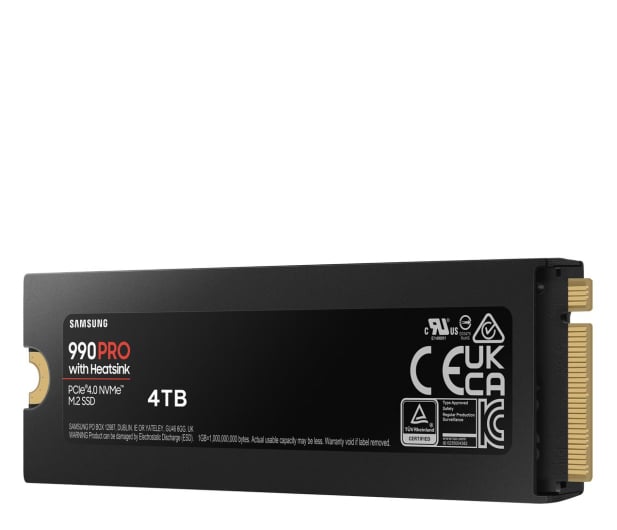 Samsung 4TB M.2 PCIe Gen4 NVMe 990 Pro Heatsink - 1186371 - zdjęcie 3
