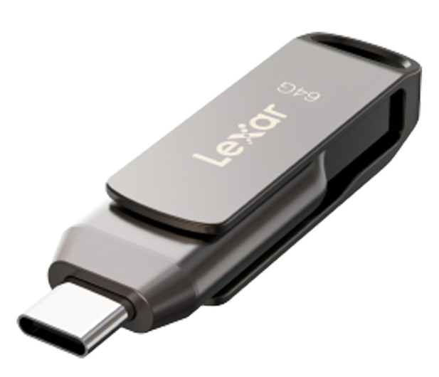 Lexar 64GB JumpDrive® D400 USB 3.1 Type-C 130MB/s - 1186478 - zdjęcie 2