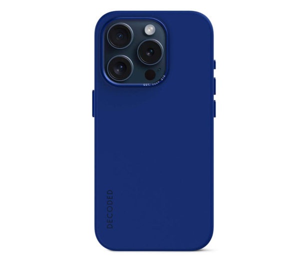Decoded AntiMicrobial Back Cover do iPhone 15 Pro galactic blue - 1187256 - zdjęcie