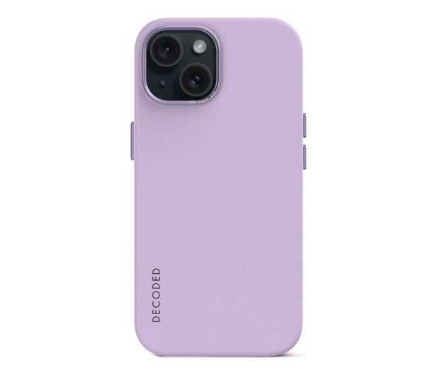 Decoded AntiMicrobial Back Cover do iPhone 15 lavender - 1187257 - zdjęcie