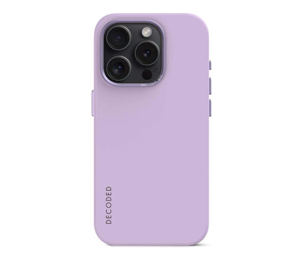 Decoded AntiMicrobial Back Cover do iPhone 15 Pro Max lavender - 1187258 - zdjęcie