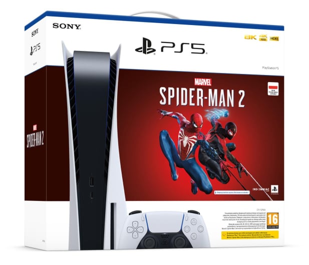 Sony PlayStation 5 + Spider-Man 2 - 1186737 - zdjęcie