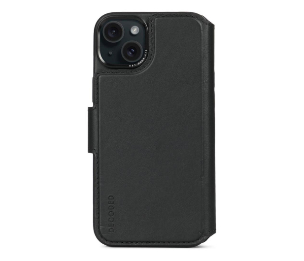 Decoded Leather Detachable Wallet do iPhone 15 Plus black - 1187395 - zdjęcie 2