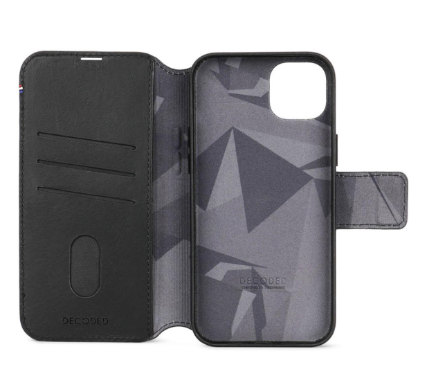 Decoded Leather Detachable Wallet do iPhone 15 Plus black - 1187395 - zdjęcie 4