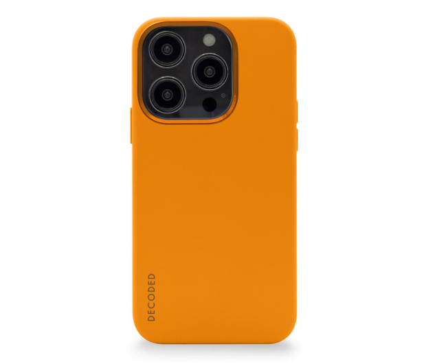 Decoded AntiMicrobial Back Cover do iPhone 14 Pro apricot - 1187495 - zdjęcie