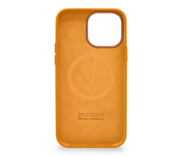 Decoded AntiMicrobial Back Cover do iPhone 14 Pro apricot - 1187495 - zdjęcie 3