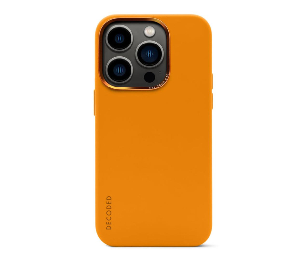 Decoded AntiMicrobial Back Cover do iPhone 14 Pro Max apricot - 1187493 - zdjęcie
