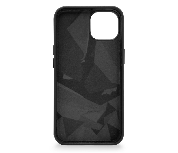 Decoded Leather Back Cover do iPhone 14 Plus black - 1187457 - zdjęcie 3