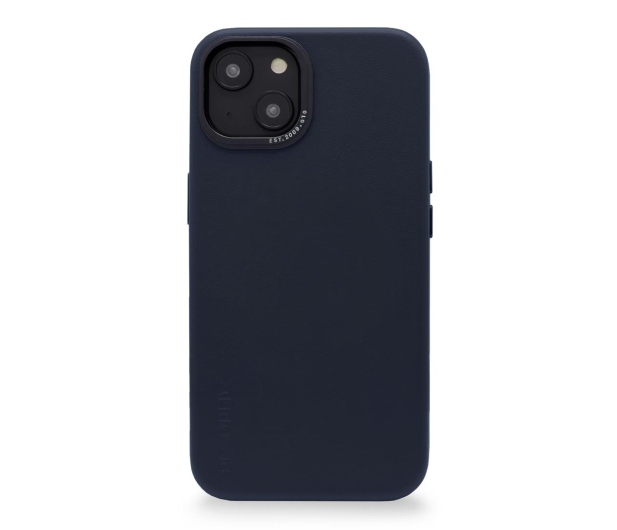 Decoded Leather Back Cover do iPhone 14 Plus steel blue - 1187460 - zdjęcie