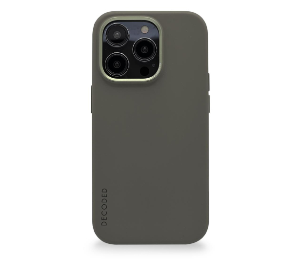 Decoded AntiMicrobial Back Cover do iPhone 14 Pro Max olive - 1187447 - zdjęcie