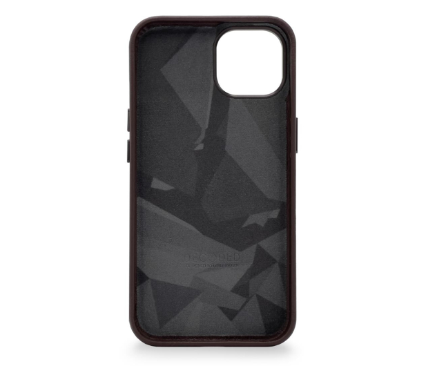 Decoded Leather Back Cover do iPhone 14 Plus brown - 1187478 - zdjęcie 3
