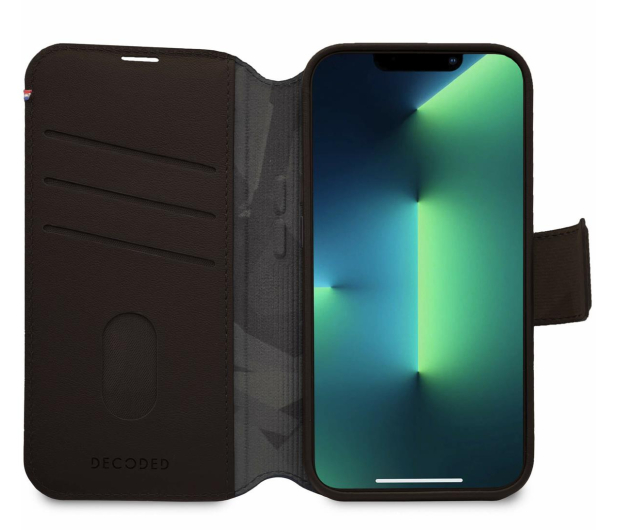 Decoded Leather Detachable Wallet do iPhone 14 Pro brown - 1187490 - zdjęcie 2