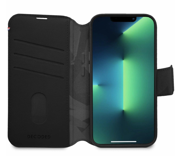 Decoded Leather Detachable Wallet do iPhone 14 Pro Max black - 1187483 - zdjęcie 2