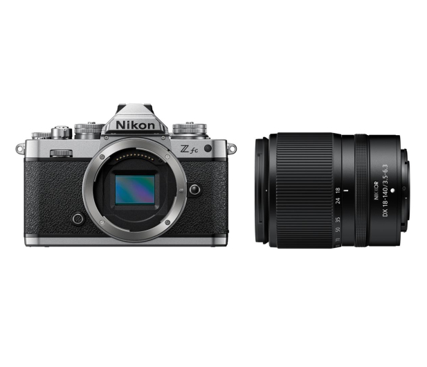 Nikon Z fc srebrny + DX 18-140mm f/3.5-.6.3 VR - 1188629 - zdjęcie