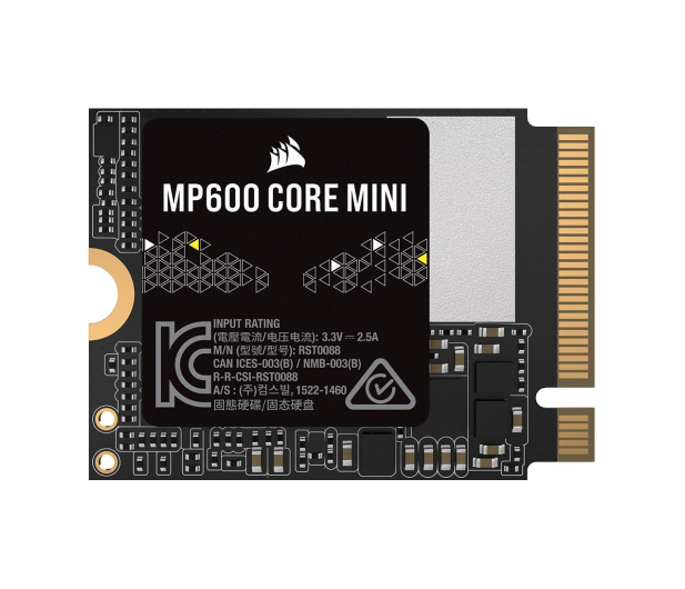 Corsair 2TB M.2 2230 PCIe Gen4 NVMe MP600 CORE MINI - 1189704 - zdjęcie