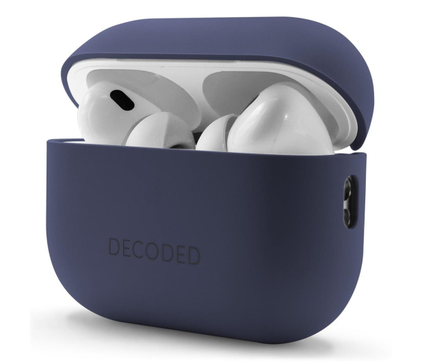 Decoded Silicone AirCase do AirPods Pro 2 navy peony - 1189762 - zdjęcie 4