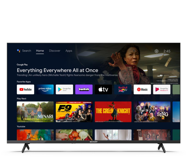 Sharp 40FH2EA 40" LED Full HD Android TV - 1189955 - zdjęcie 2