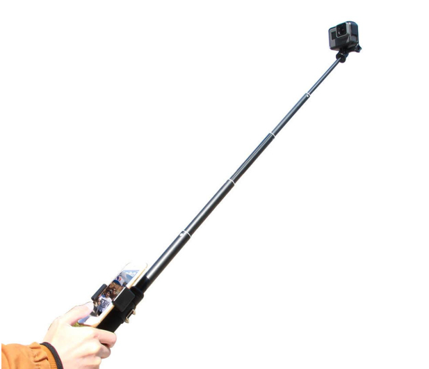 TELESIN Selfie stick z plastikowym tripodem do kamer sportowych - 1190390 - zdjęcie 5