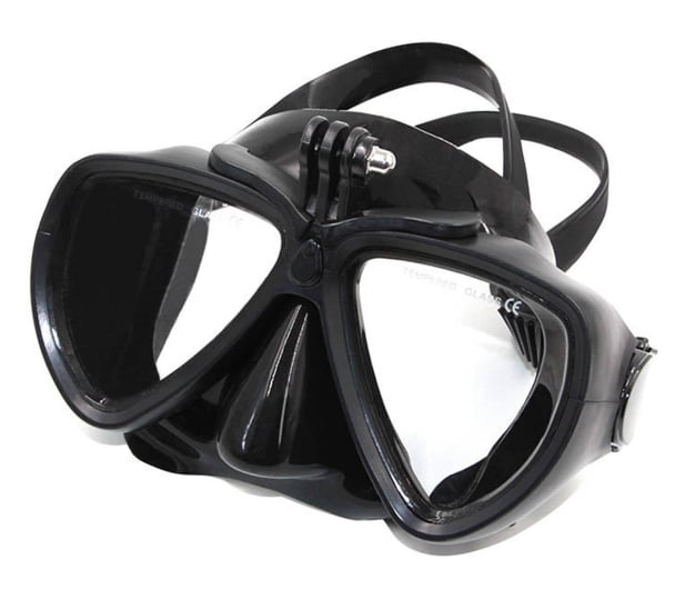 TELESIN Maska do nurkowania z mocowaniem do kamer sportowych - 1190581 - zdjęcie