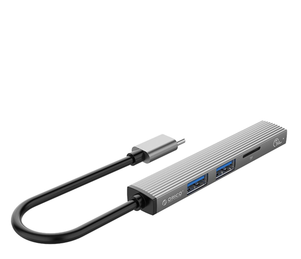 Orico USB-C - 3x USB-A, czytnik Kart - 1187913 - zdjęcie 2
