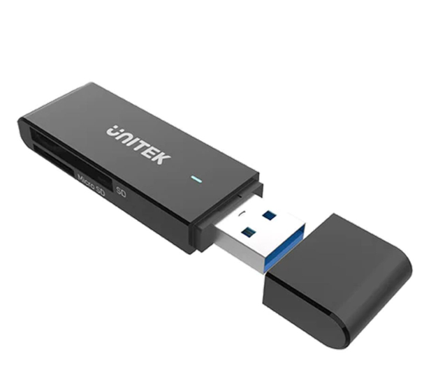 Unitek USB-A - SD/microSD - 1190035 - zdjęcie