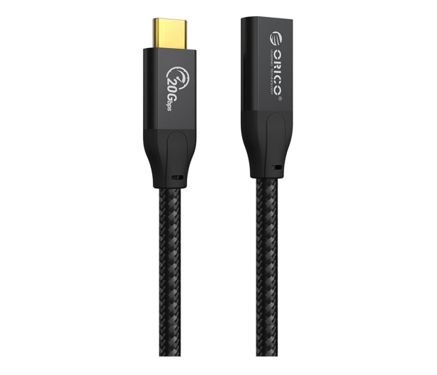 Orico Kabel USB-C 3.2 (M-F) 100W 1m - 1190083 - zdjęcie