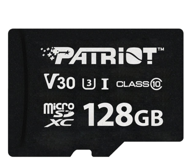 Patriot 128GB VX microSDXC UHS-I U3 V30 - 1191100 - zdjęcie