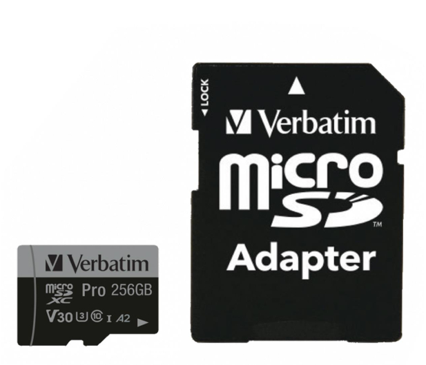Verbatim 256GB microSDXC Pro 90MB/s - 1189575 - zdjęcie