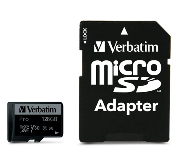 Verbatim 128GB microSDXC Pro 90MB/s - 1189574 - zdjęcie