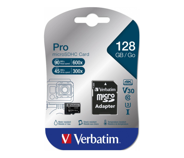 Verbatim 128GB microSDXC Pro 90MB/s - 1189574 - zdjęcie 2